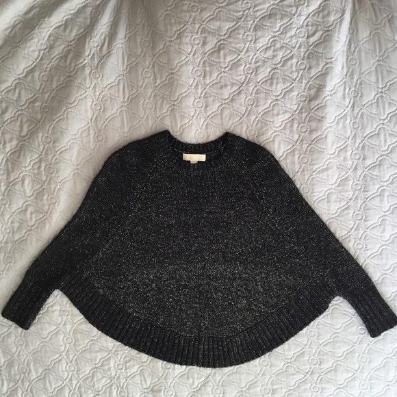 MICHAEL Michael Kors Batwing Cape Sweater - Sz XS - Picture 3 of 8
